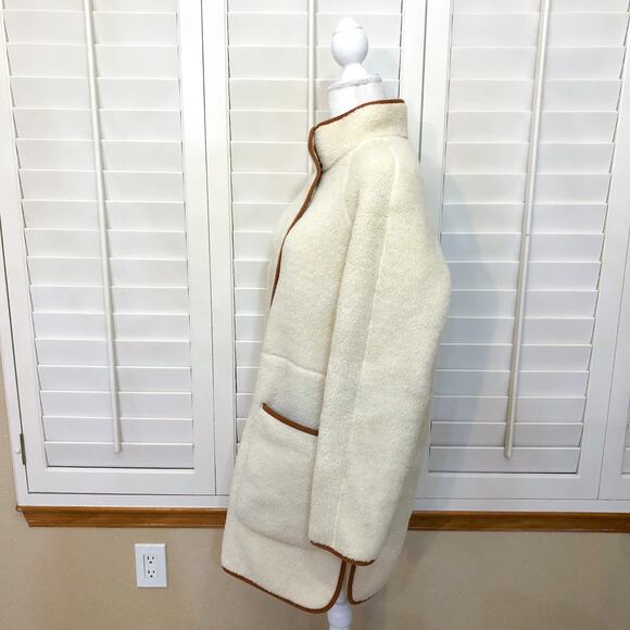 Madewell Sherpa Estate Coat - Picture 6 of 13